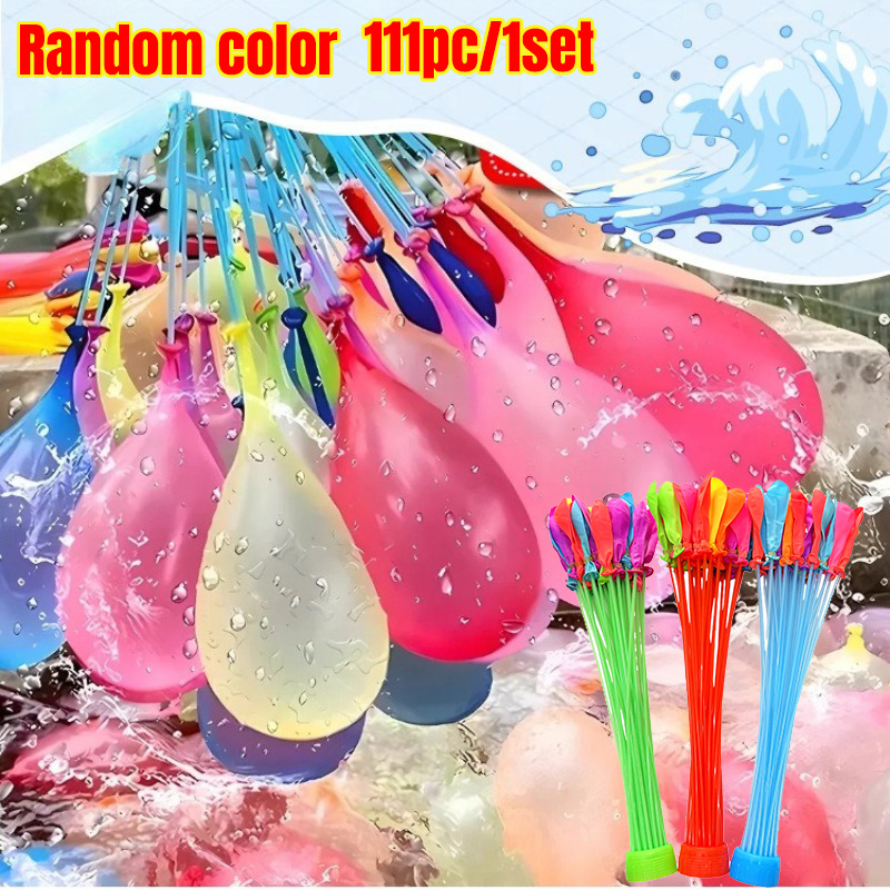 Party Games Bomb - 111pc/1set Fast Water Filling Balloon Summer