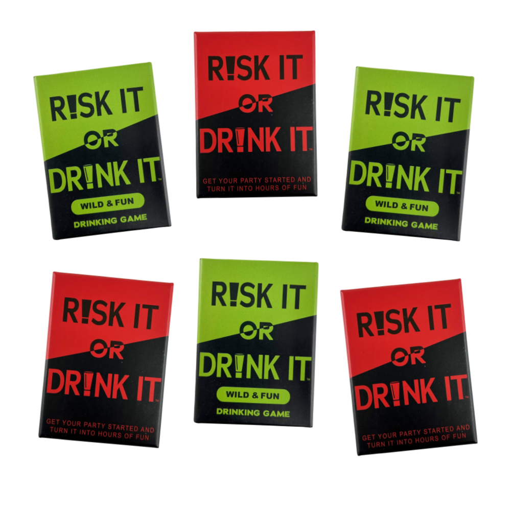 Party Games Adults Drinking - Risk It Or Drink It Fun