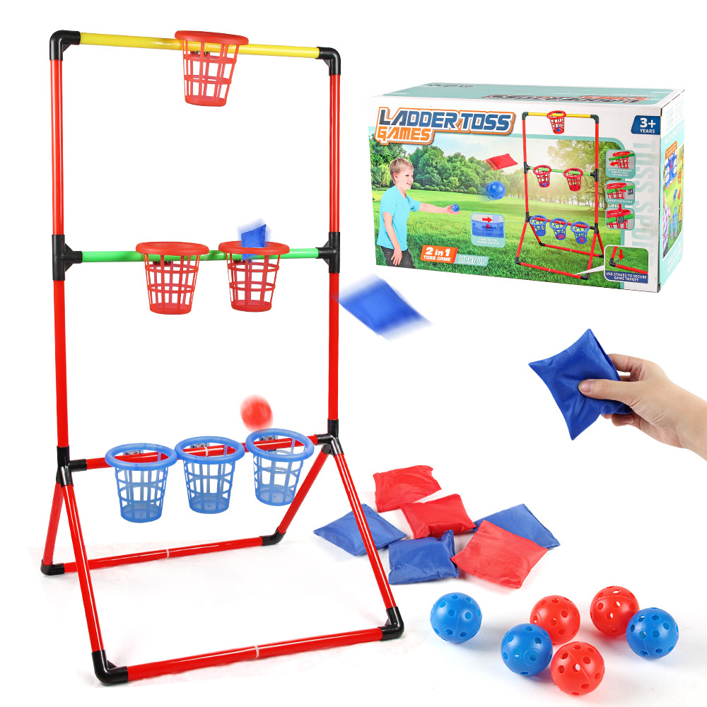 Party Games For 5 Year Olds Indoors - 2-in-1 sandbag throwing game sports toy