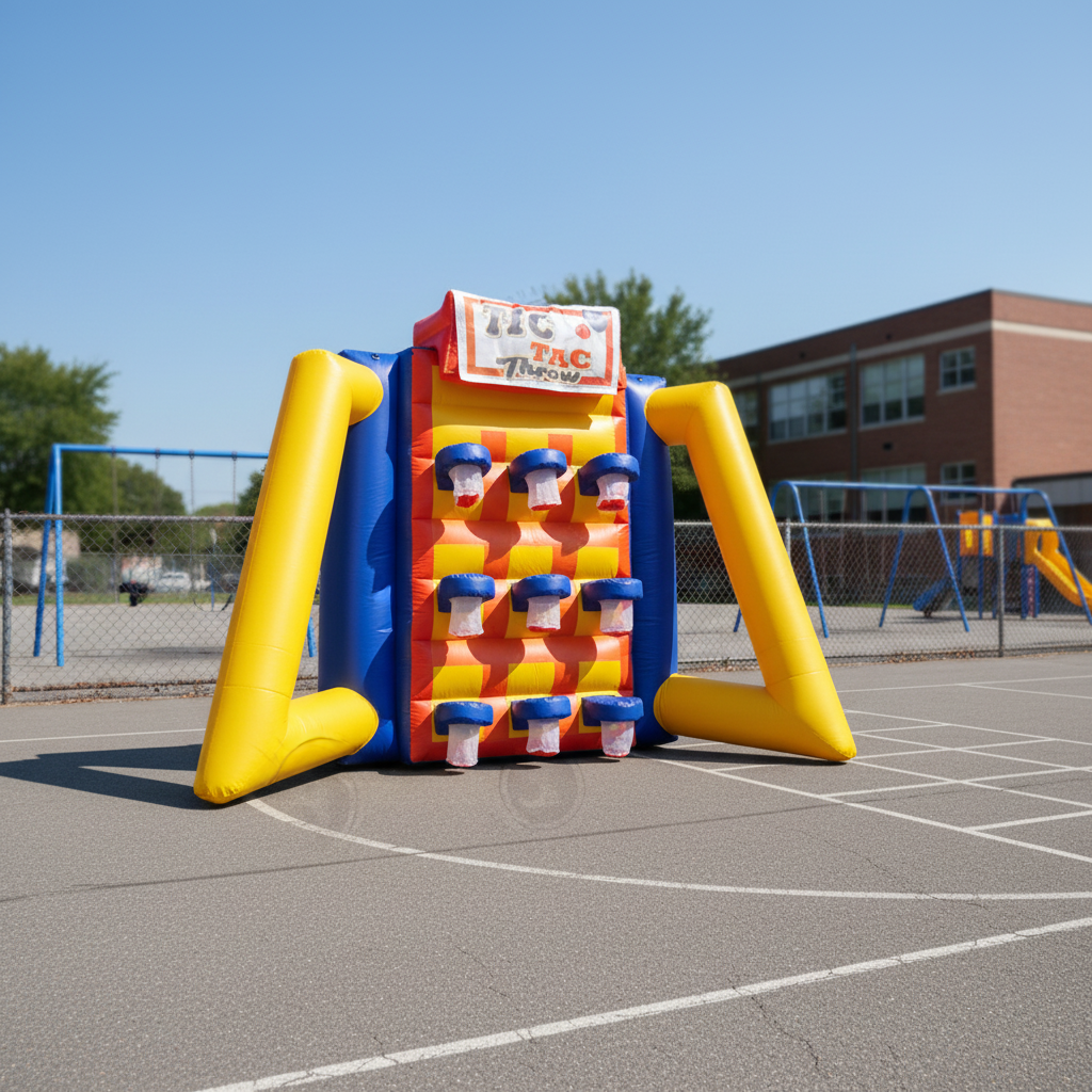Giant Connect Four - Indoor Outdoor Giant Inflatable Tic Tac