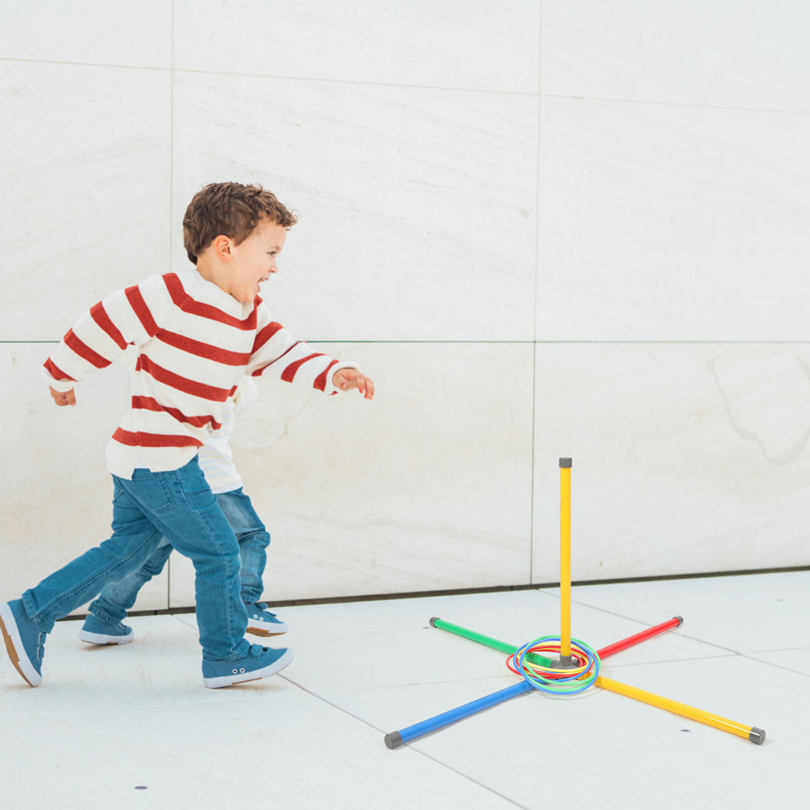 Party Family Games - 1Set Toss Ring Game Compact Lightweight