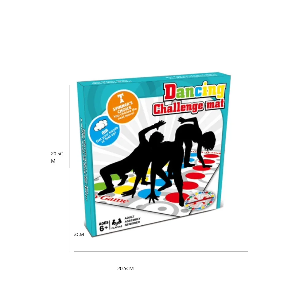 Party Games For 5 Year Olds Indoors - Hot-Selling Twister Game, Classic Balance Mat