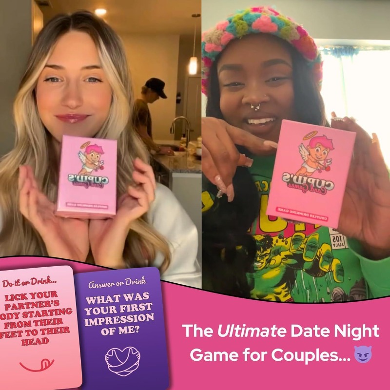 Cupid Lovers Drinking Card Gam - Party Games Adults Drinking recensione e prezzo