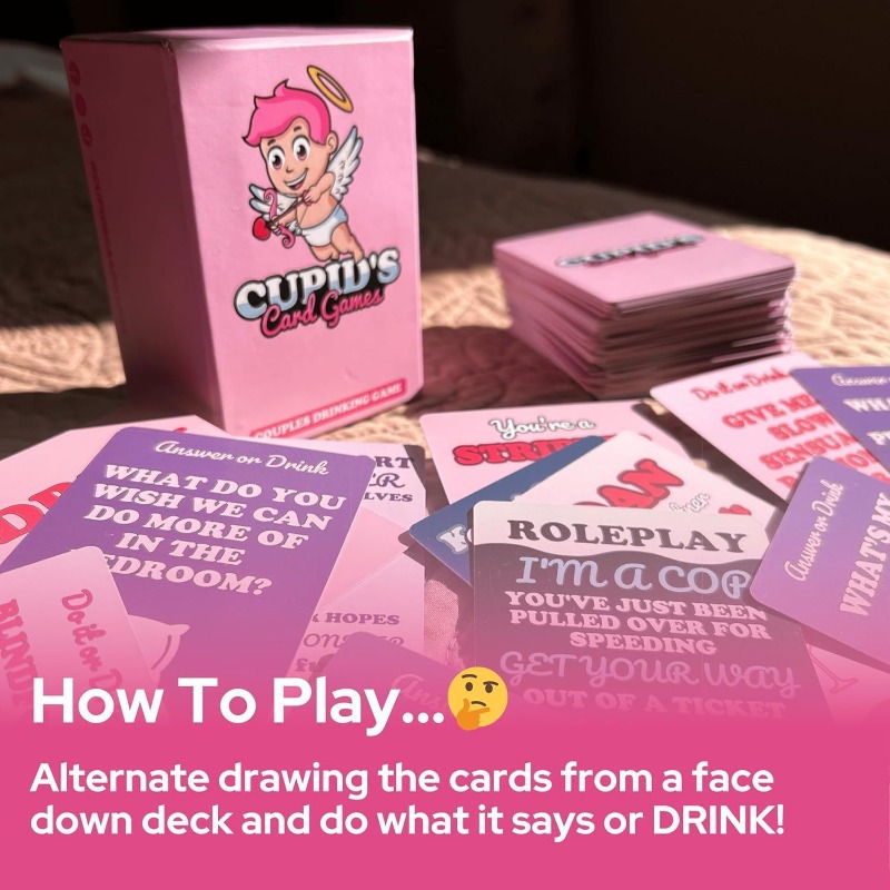 Cupid Lovers Drinking Card Gam - Party Games Adults Drinking recensione e prezzo