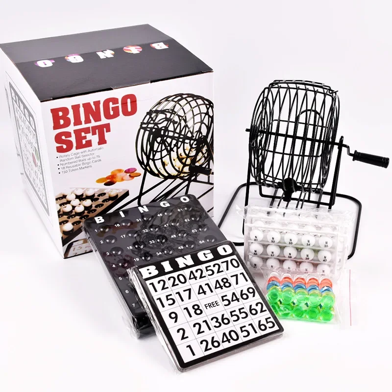 Professional Steel Bingo Cage  - Party Games For Adults Large Group recensione e prezzo