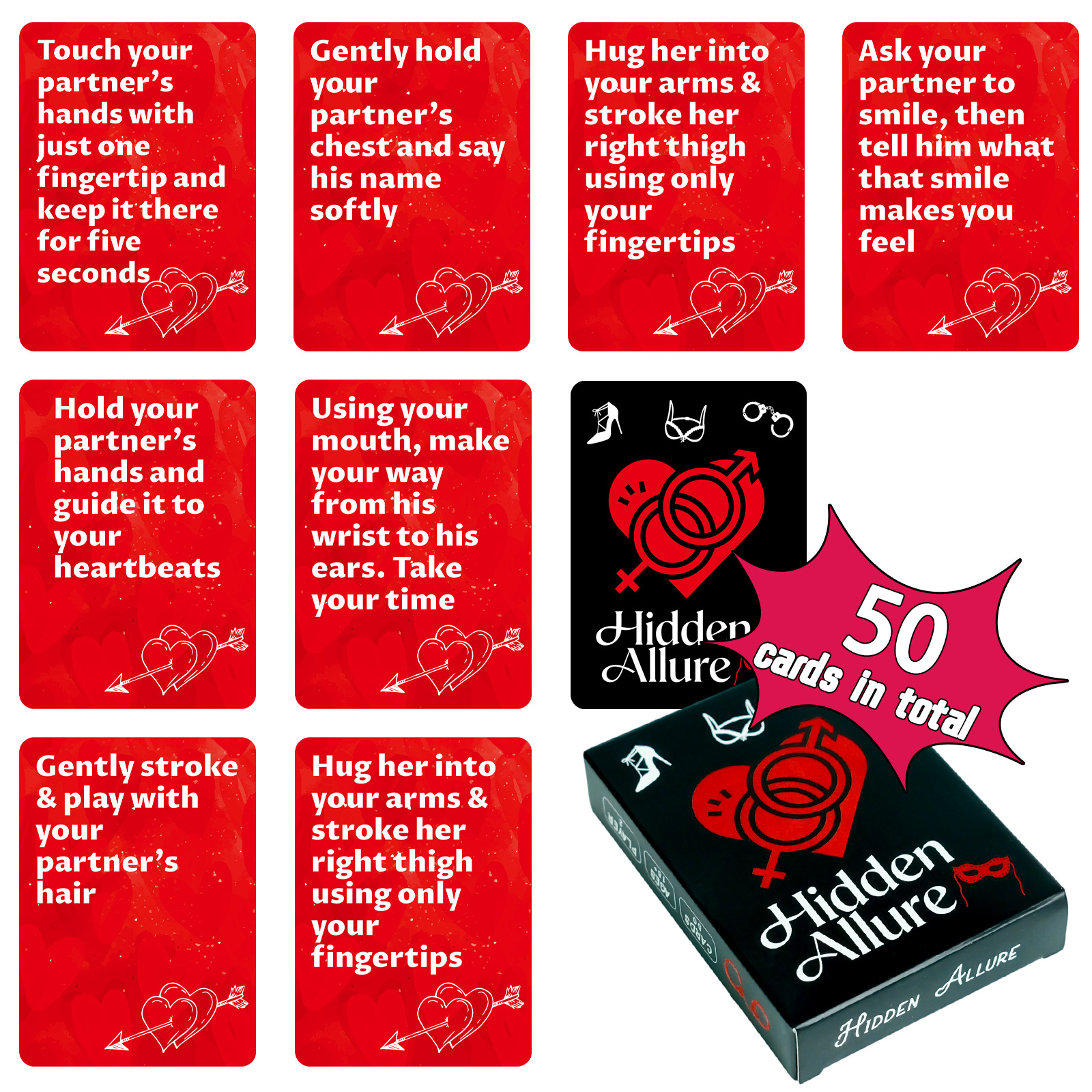 50-Card Couples Drinking Game  - Party Games Adults Drinking recensione e prezzo