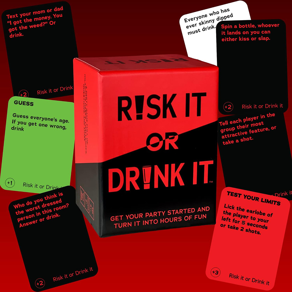 Risk It Or Drink It Fun Party  - Party Games Adults Drinking recensione e prezzo
