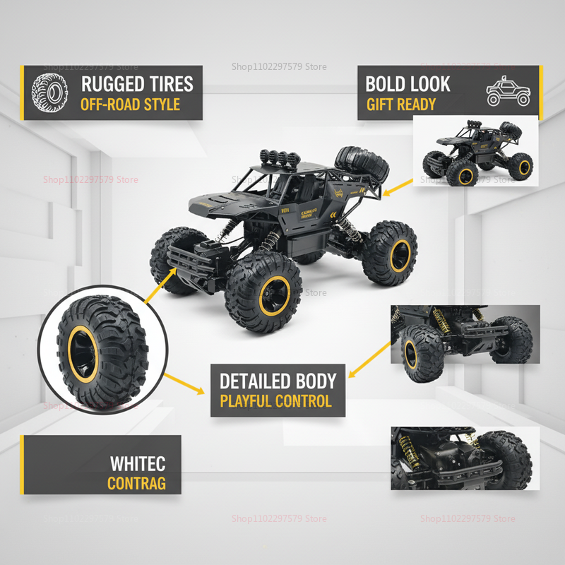 1:12 Scale All Terrain RC Cars - Party Games For 5 Year Olds Indoors recensione e prezzo