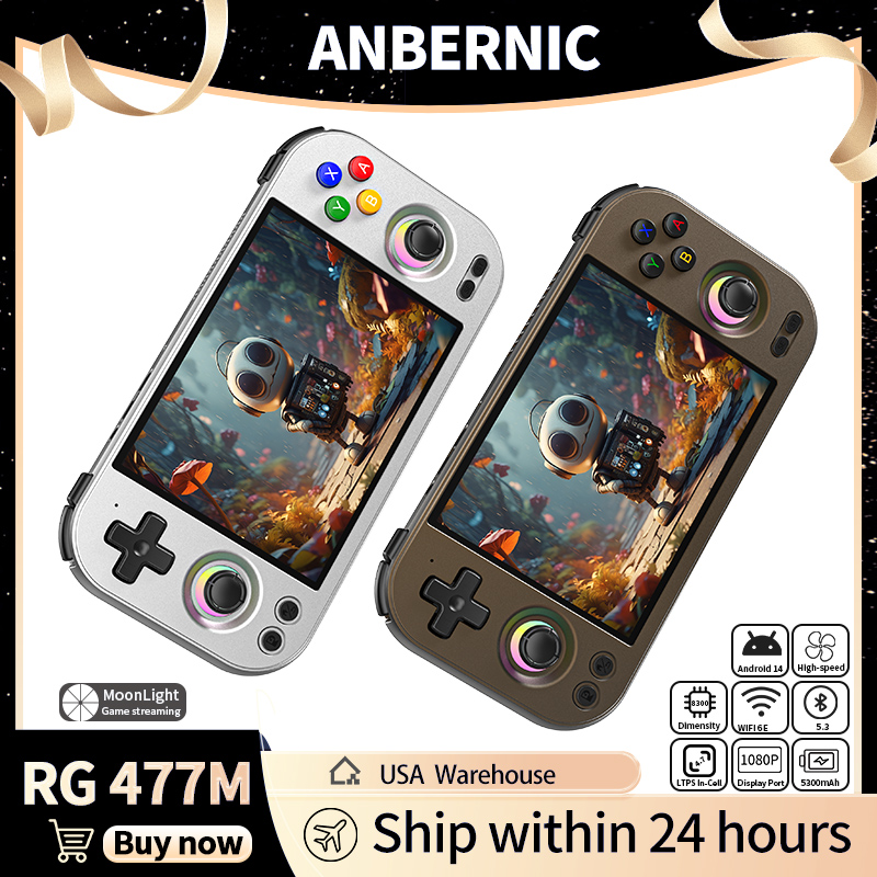 ANBERNIC RG 477M Retro Handhel - Party Games Android recensione e prezzo