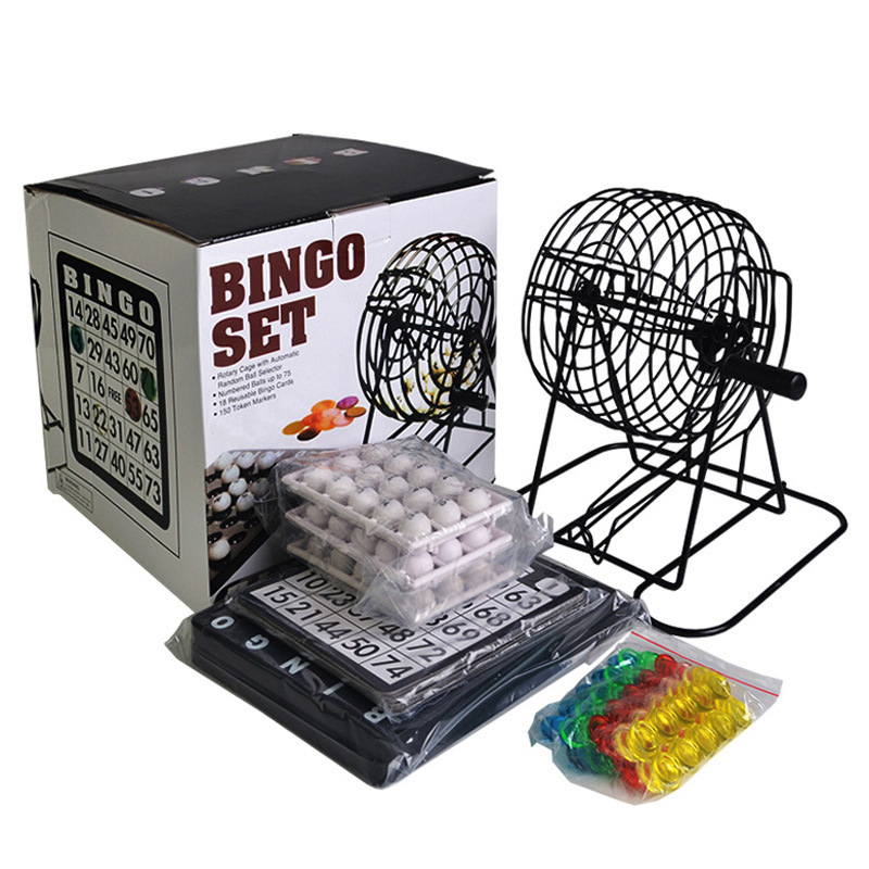 Bingo Lottery Machine Steel Bi - Party Games For Adults Large Group recensione e prezzo