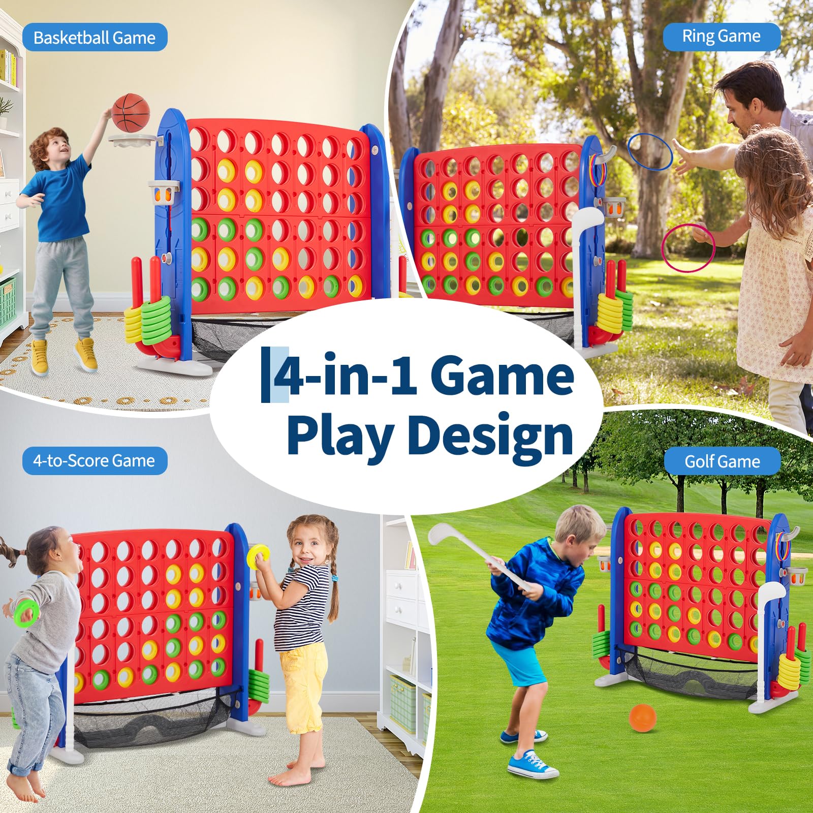 Adjustable Height Giant 4-to-S - Giant Connect Four recensione e prezzo