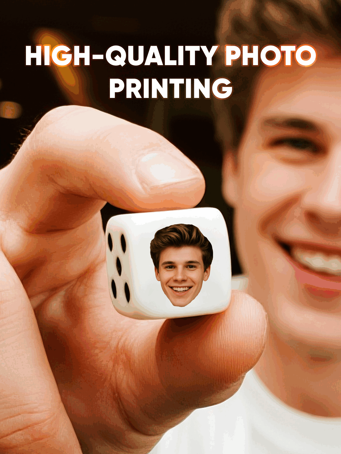 Custom Face Dice Personalized  - Party Family Games recensione e prezzo