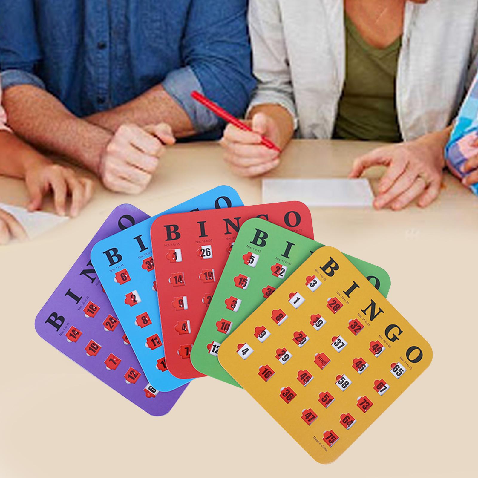 5 Pieces Bingo Game Cards Larg - Party Games For Adults Large Group recensione e prezzo