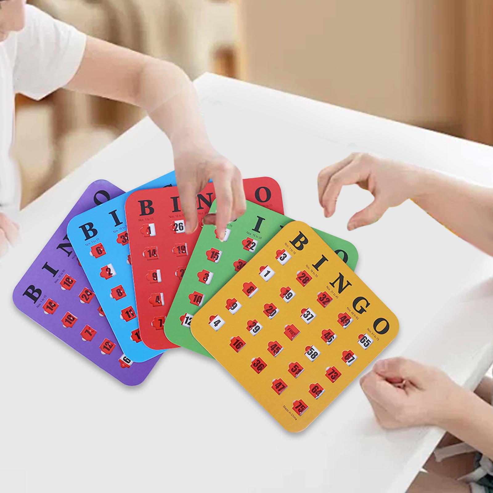 5 Pieces Bingo Game Cards Larg - Party Games For Adults Large Group recensione e prezzo