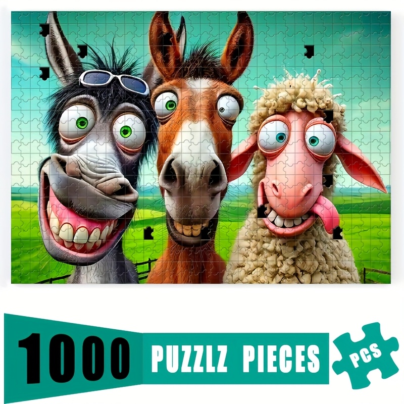 1000pcs Puzzle Game with Funny - Party Family Games recensione e prezzo