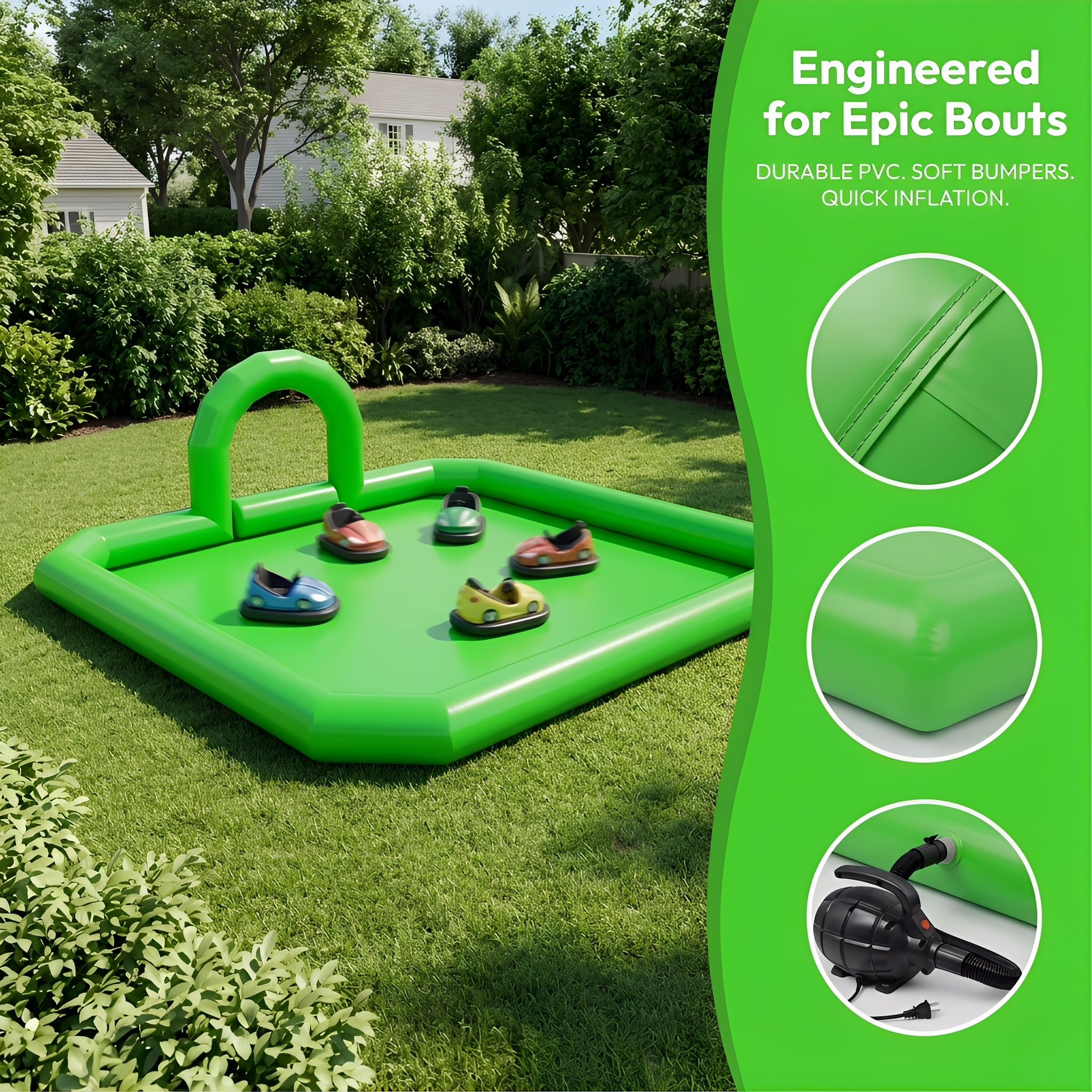 16.5/13ft Inflatable Bumper Ca - Giant Connect Four recensione e prezzo
