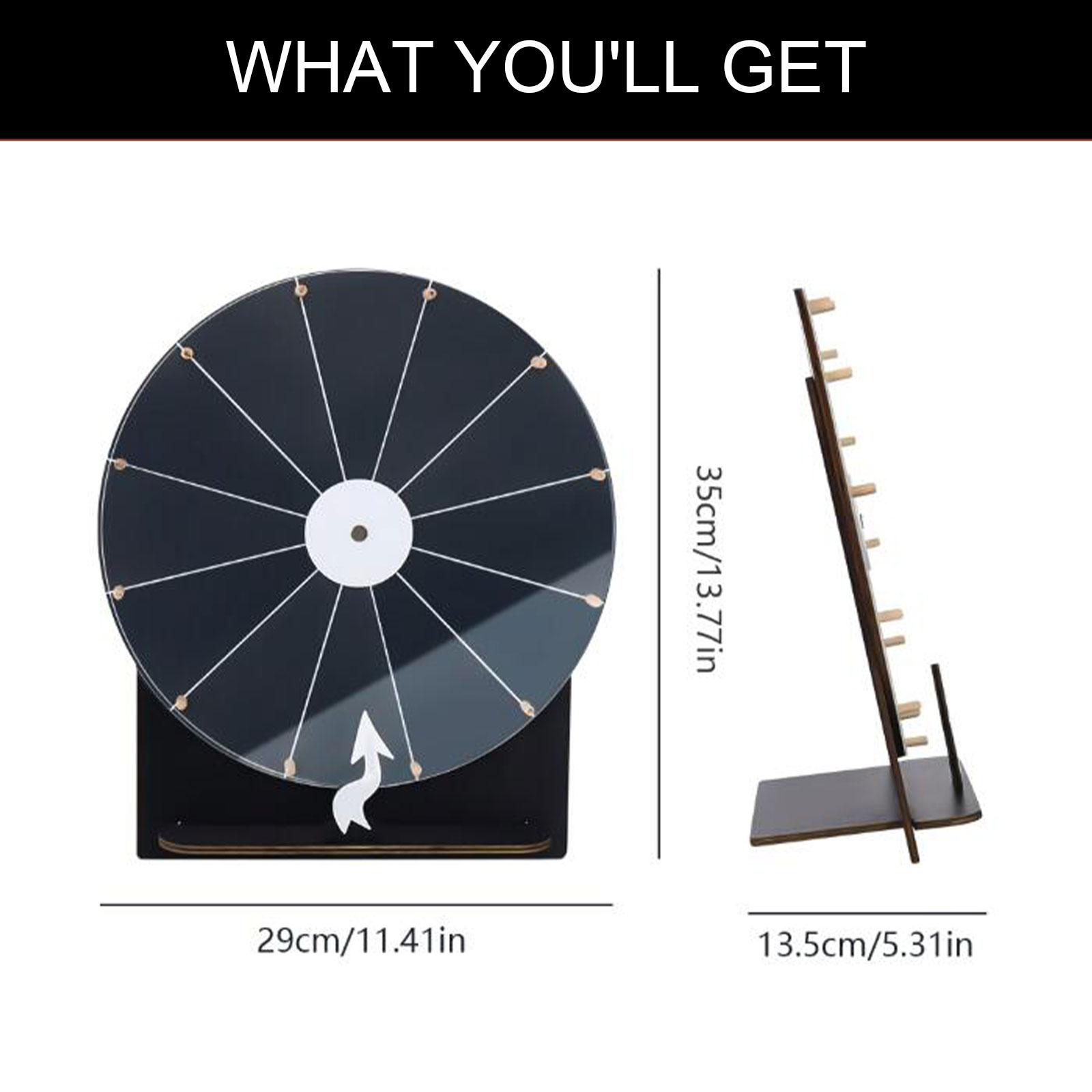 Rotating Wheel for Prizes Acry - Party Games Adults Drinking recensione e prezzo