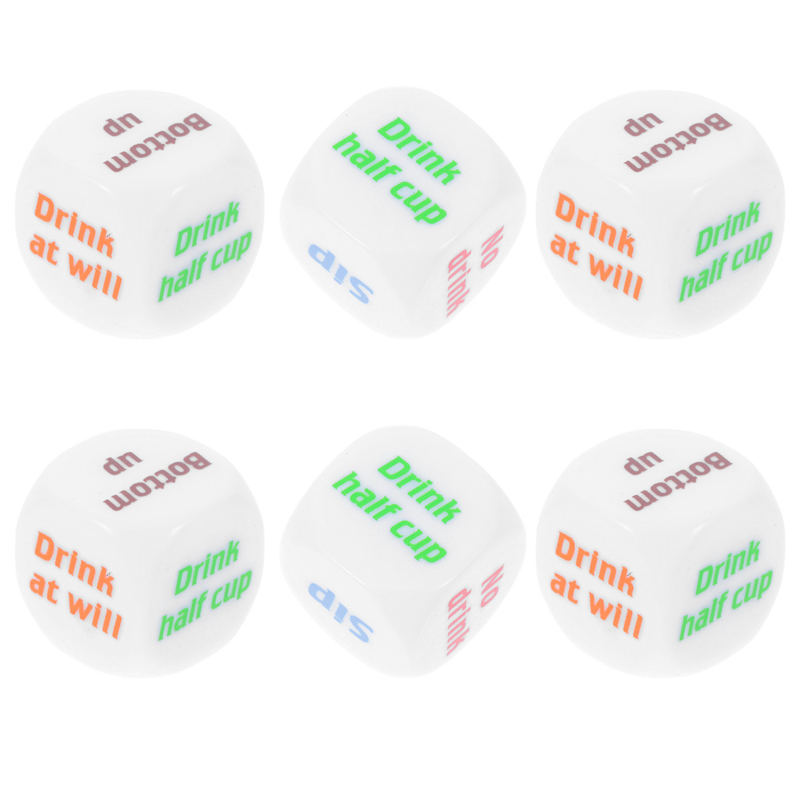 6 Pcs Adult Drinking Games Bac - Party Games Adults Drinking recensione e prezzo