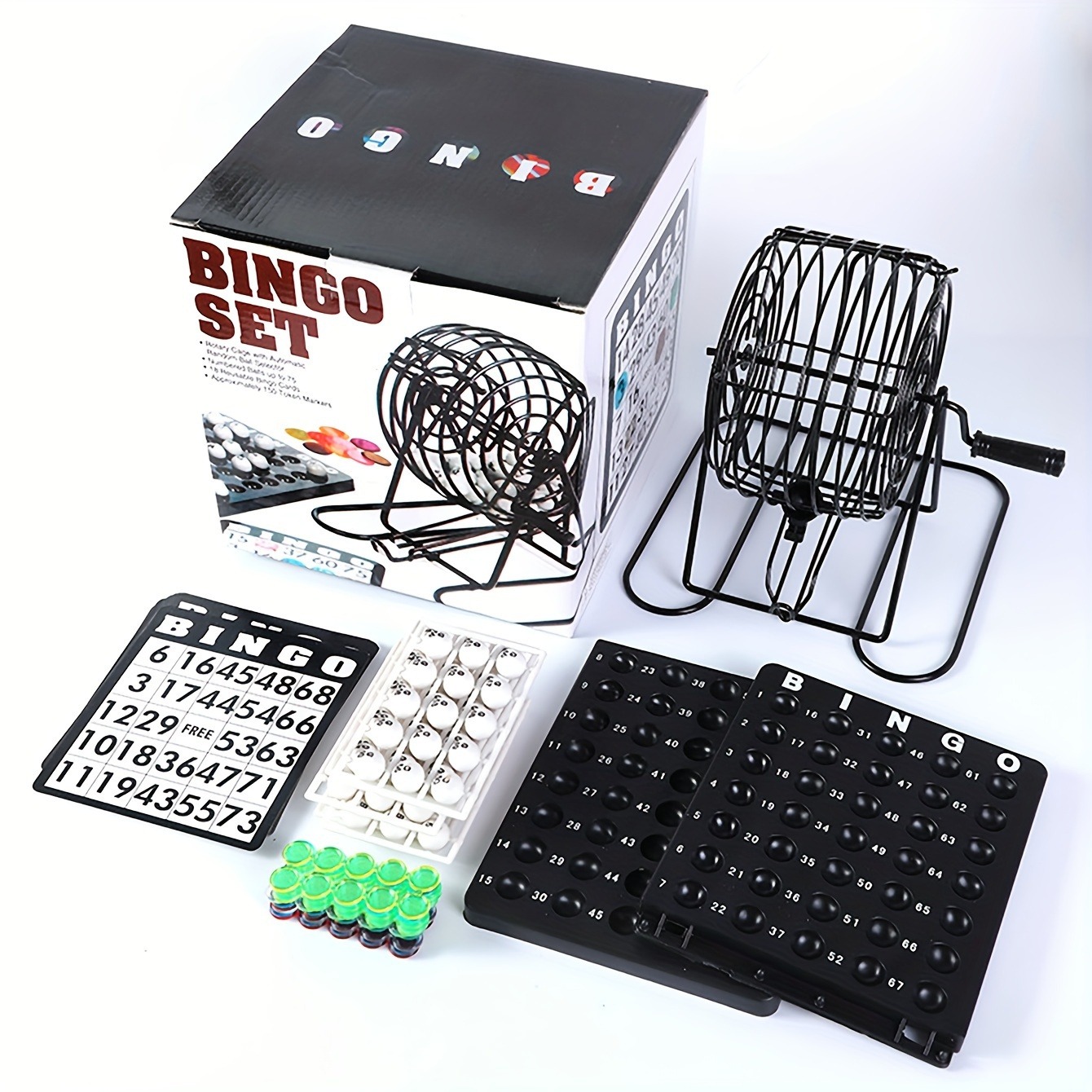 Steel Bingo Lottery Machine Ga - Party Games For Adults Large Group recensione e prezzo