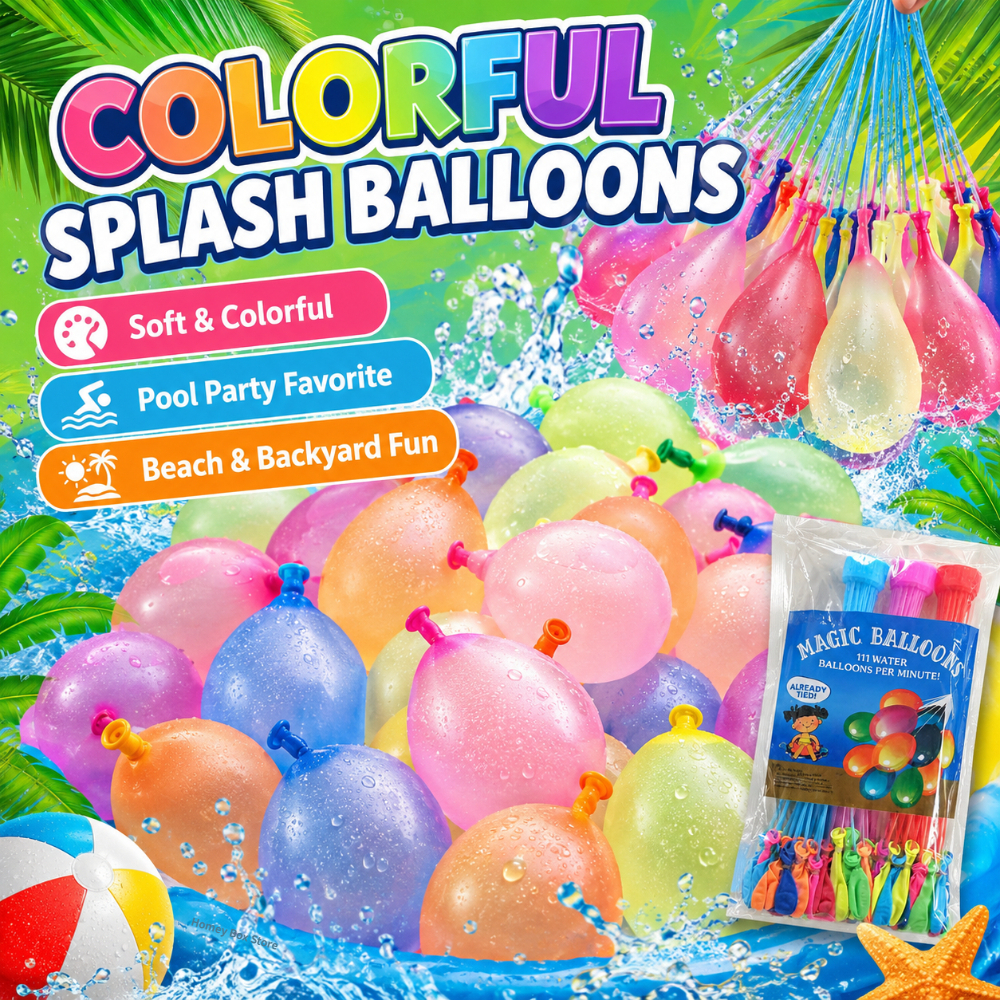 1/3/5 PCS Quick Fill Water Bal - Party Games Using Balloons recensione e prezzo