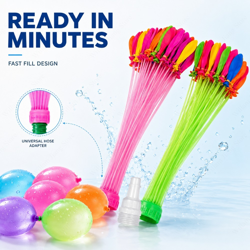 1/3/5 PCS Quick Fill Water Bal - Party Games Using Balloons recensione e prezzo