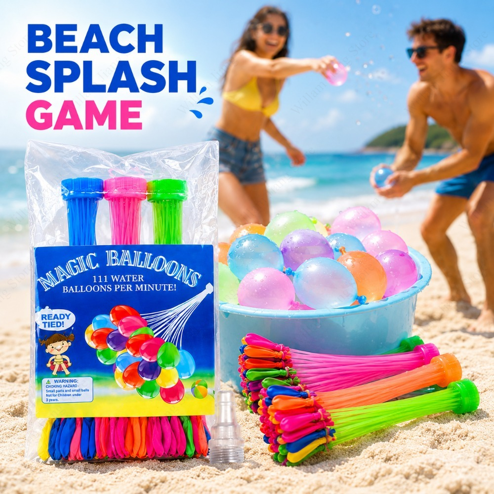 1/3/5 PCS Quick Fill Water Bal - Party Games Using Balloons recensione e prezzo