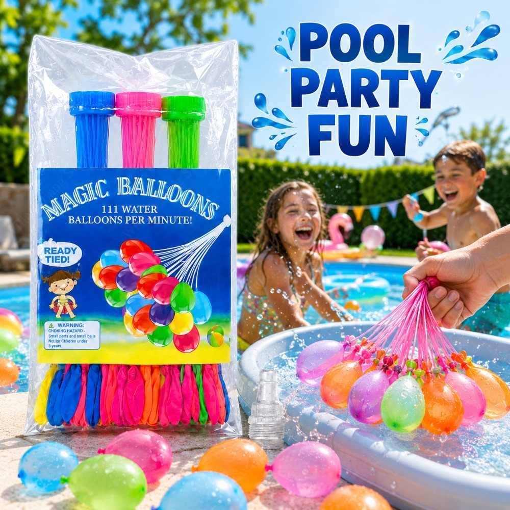 1/3/5 PCS Quick Fill Water Bal - Party Games Using Balloons recensione e prezzo