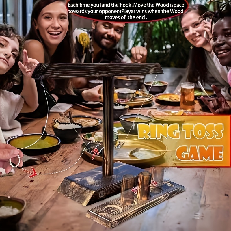Ultimate Wooden Ring Throw Gam - Party Games Easy recensione e prezzo
