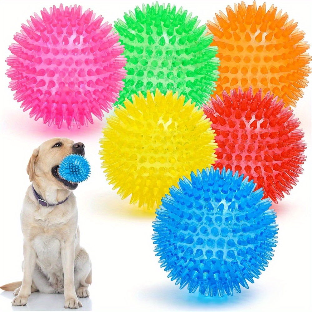 6pcs Dog Toy Balls, Non-Toxic, - Spike Ball Game recensione e prezzo