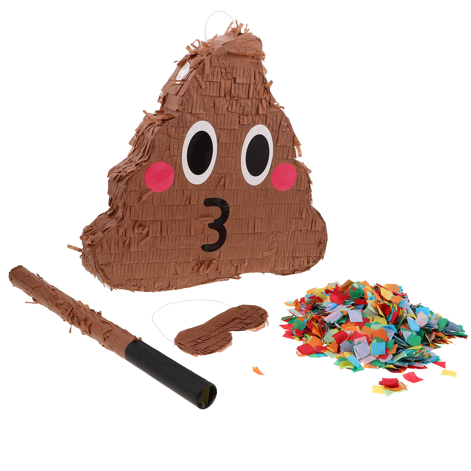 1Set Poop Party Pinata for Bir - Party Games Easy recensione e prezzo