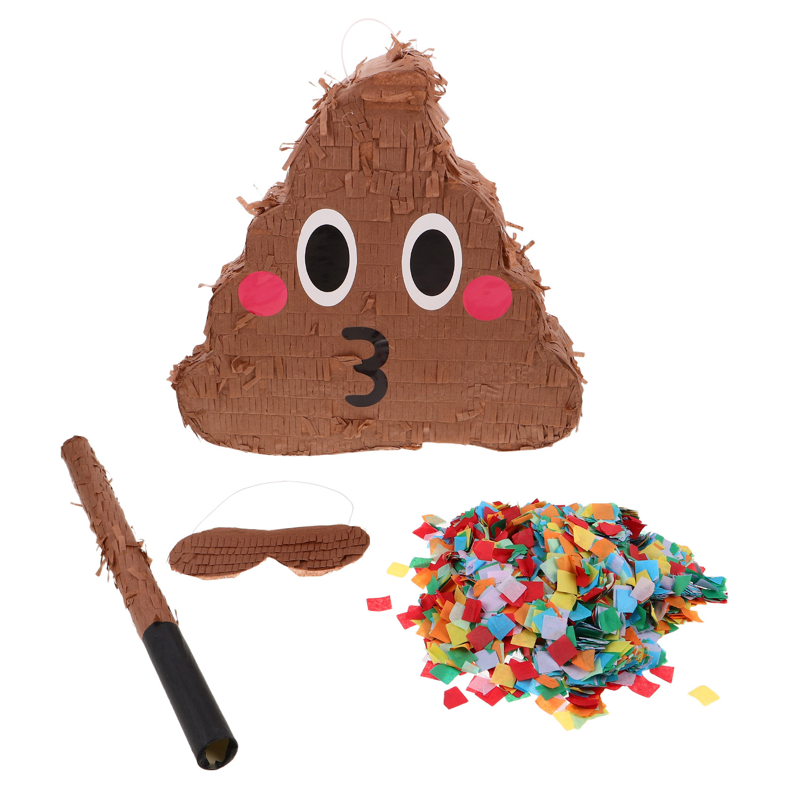 1Set Poop Party Pinata for Bir - Party Games Easy recensione e prezzo