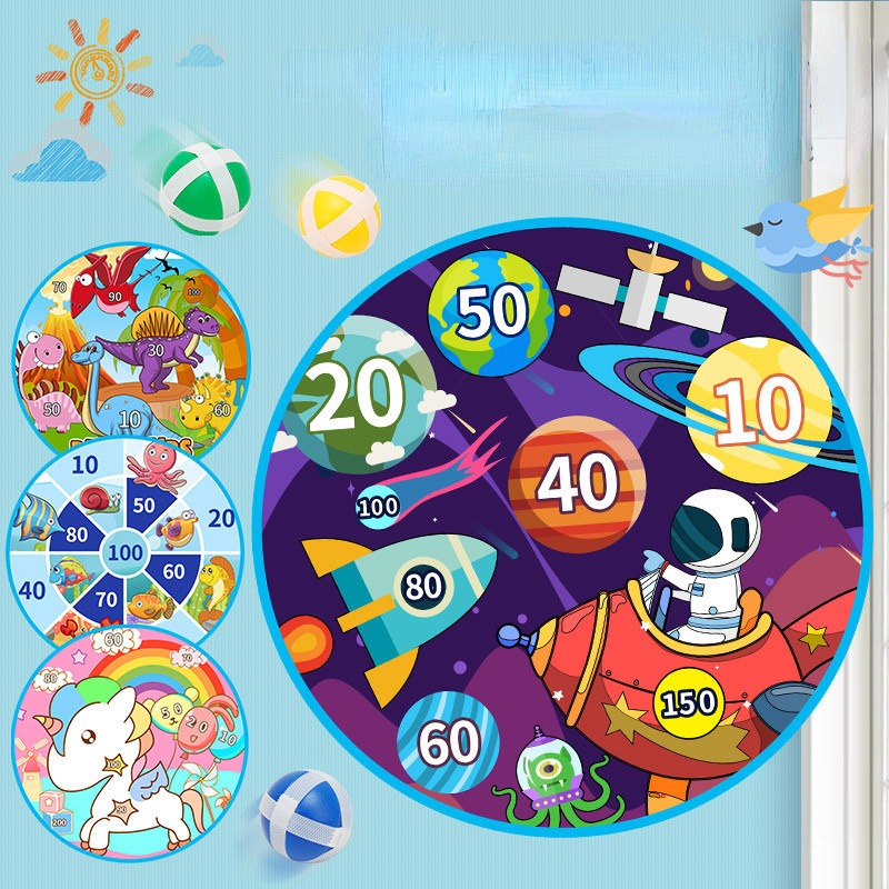 Large Kids Dart Board with Sti - Party Games For 5 Year Olds Indoors recensione e prezzo