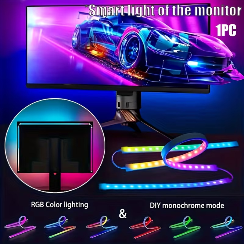 RGB Gaming Lights Strip Monito - Party Games Pc recensione e prezzo