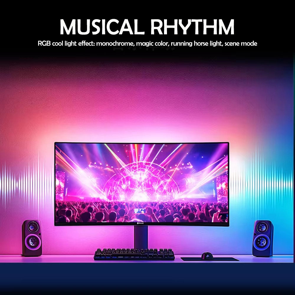 RGB Gaming Lights Strip Monito - Party Games Pc recensione e prezzo