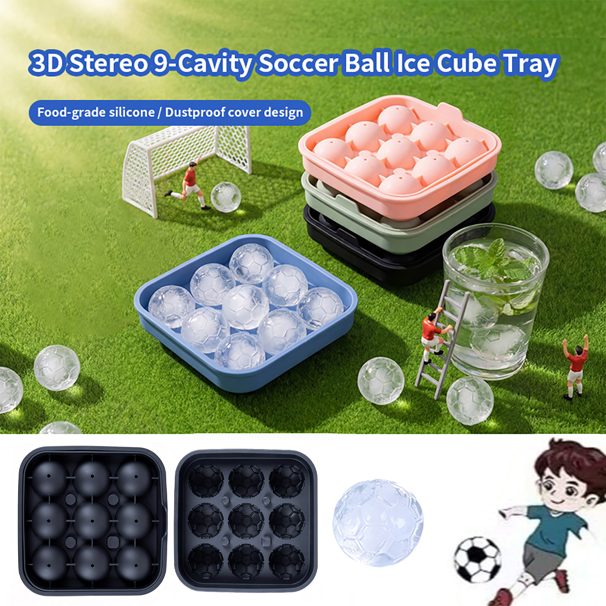 1Pcs Football-Themed Silicone  - Party Games Easy recensione e prezzo