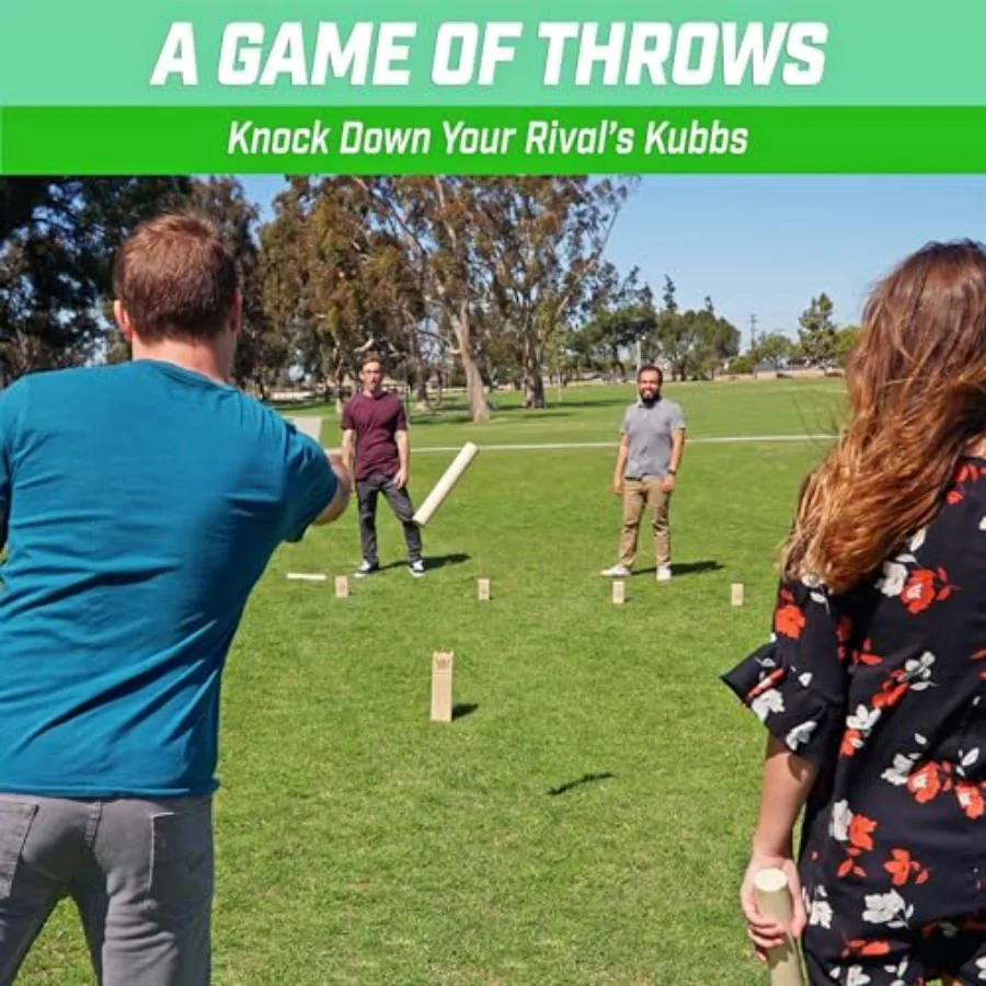 Kubb Yard Game Set - Outdoor W - Kubb Game Yard recensione e prezzo