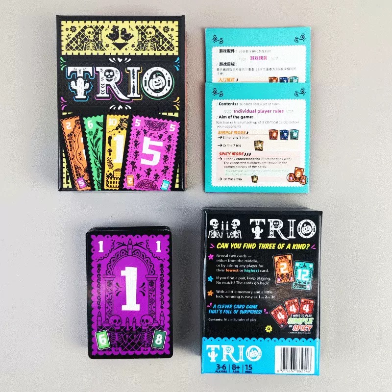 Trio, Family  Card Gameon the  - Party Games List recensione e prezzo