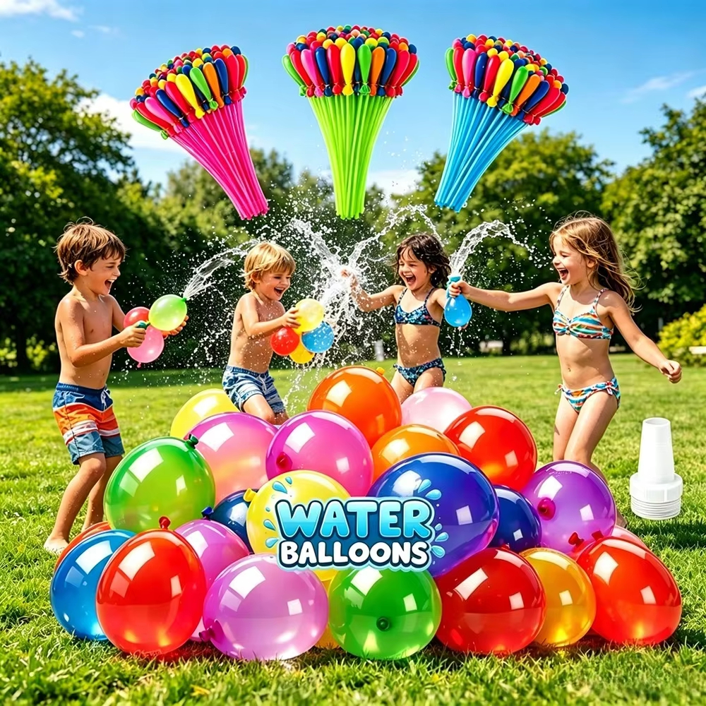 111Pcs Rapid Fill Water Globos - Party Games Bomb recensione e prezzo