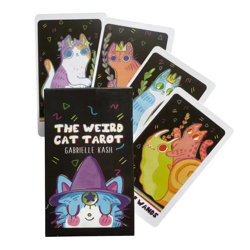 The Weird Cat Tarot English Ca - Party Games Easy recensione e prezzo