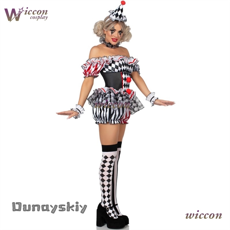 Women Clown Cosplay Costume Ci - Party Games Online Free recensione e prezzo