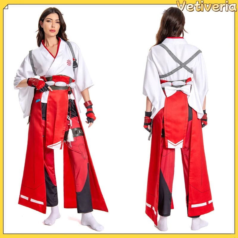 Game OW Kiriko Cosplay Costume - Party Games Youtube recensione e prezzo