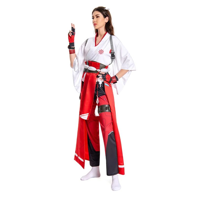 Game OW Kiriko Cosplay Costume - Party Games Youtube recensione e prezzo
