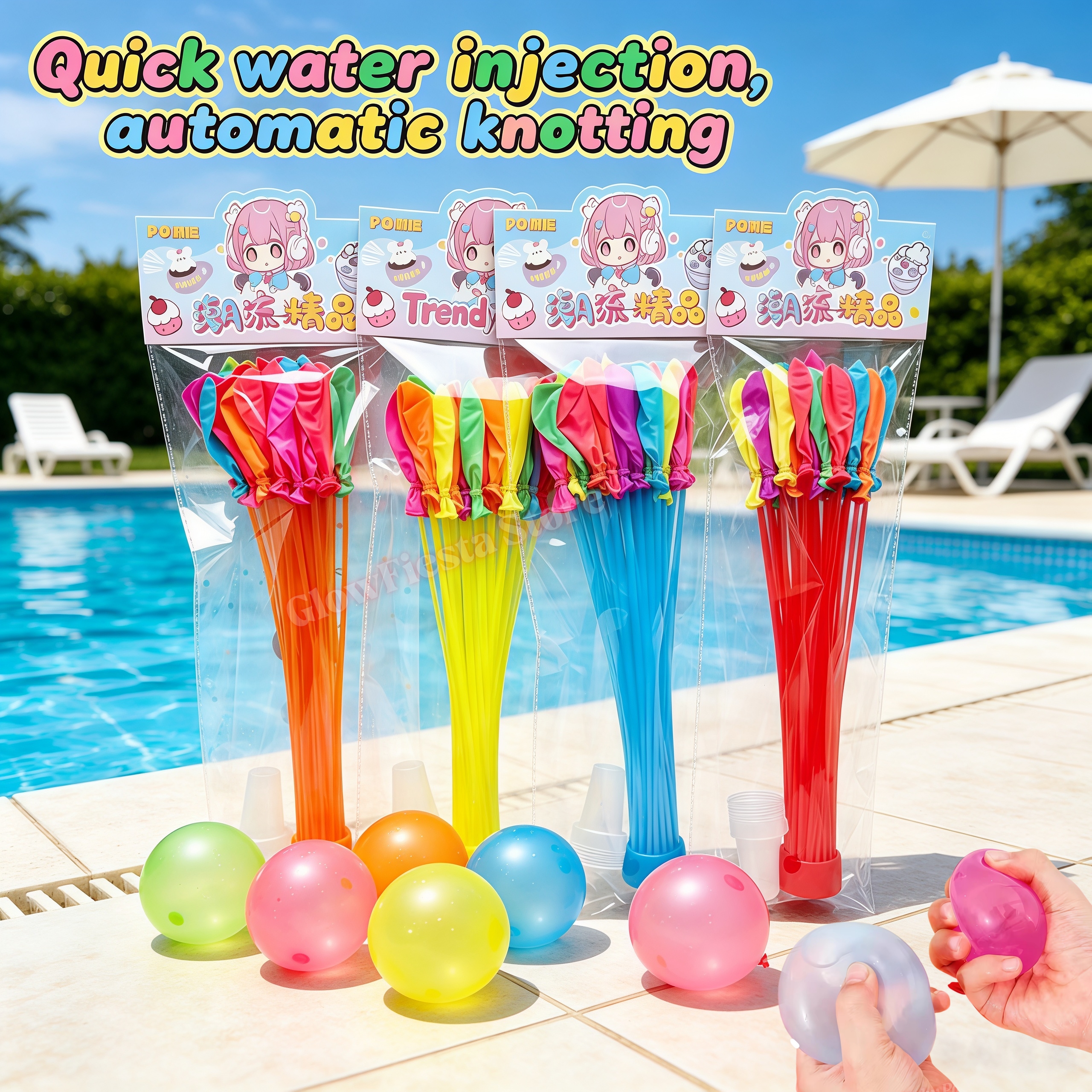 111Pcs Automatic Fill Water Ba - Party Games Bomb recensione e prezzo