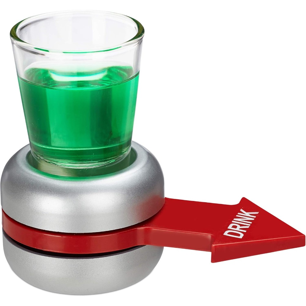 Relaxdays Drinking Game, Spin  - Party Games Adults Drinking recensione e prezzo