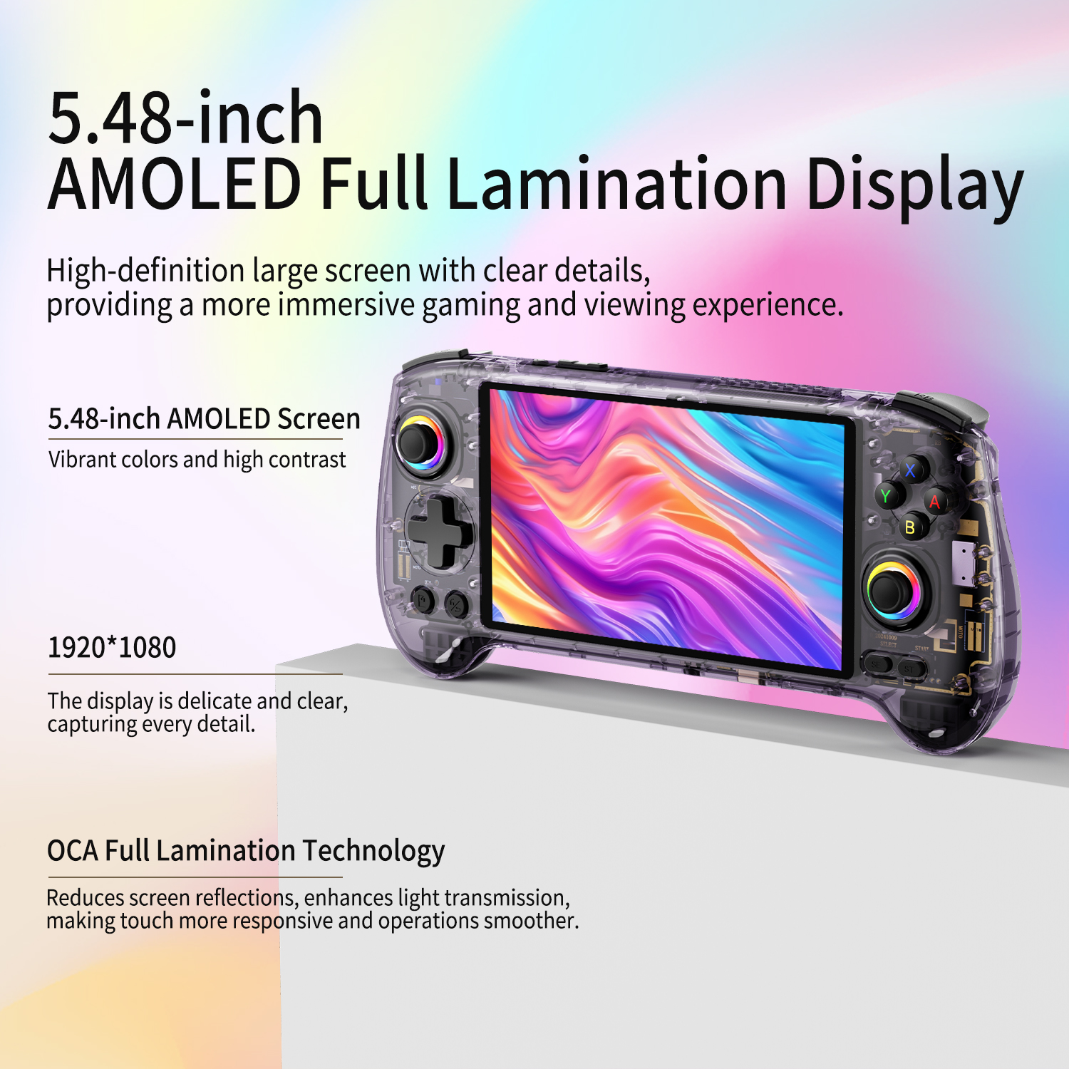 Anbernic RG557 Handheld Game C - Party Games Android recensione e prezzo