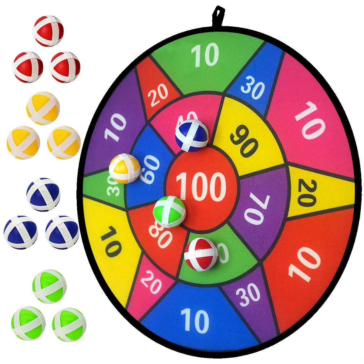 12 Sticky Ball Dart Plate Set  - Party Games For 5 Year Olds Indoors recensione e prezzo