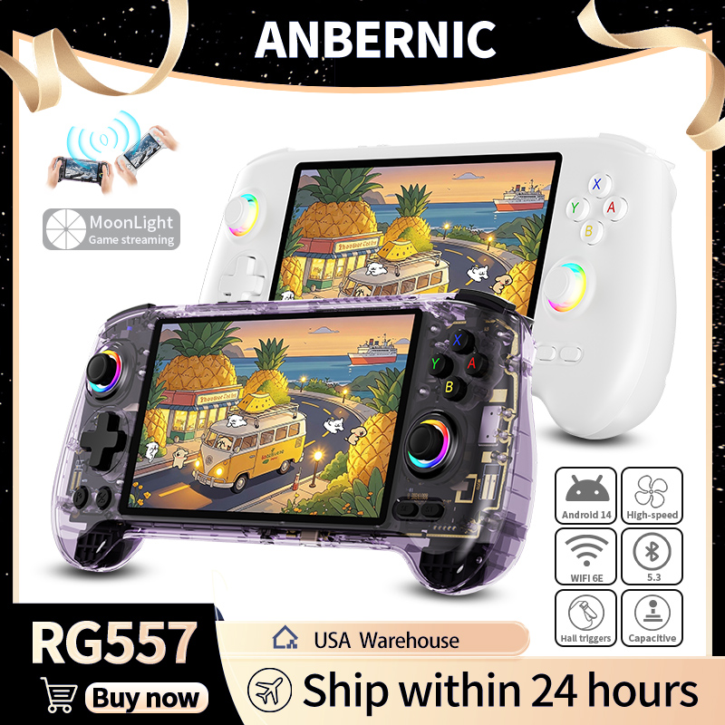 ANBERNIC RG557 Handheld Game C - Party Games Android recensione e prezzo
